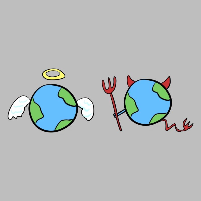 World Earth Devil Angel evil dear