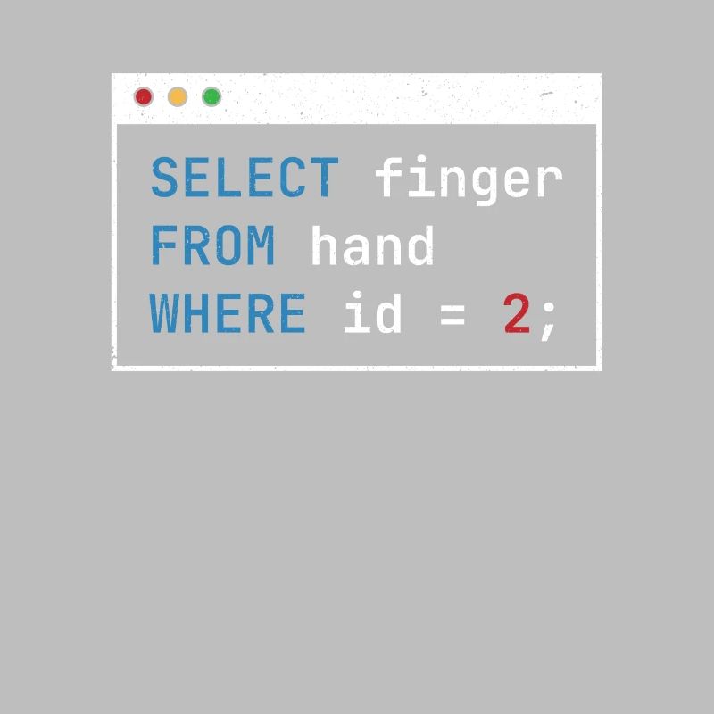Hacking Code Cybersécurité Selected Finger Hacker
