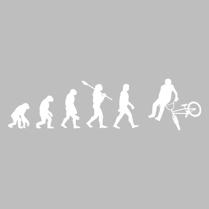 BMX Trick - Evolution des Menschen / Darwin