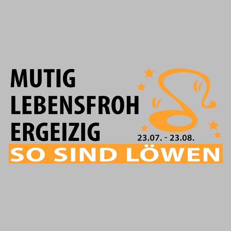 Sternzeichen Löwe - Eigenschaften