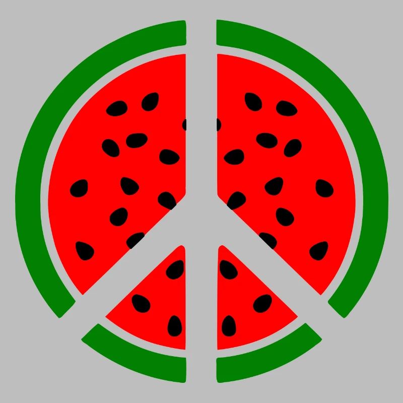 Symbole de paix pastèque