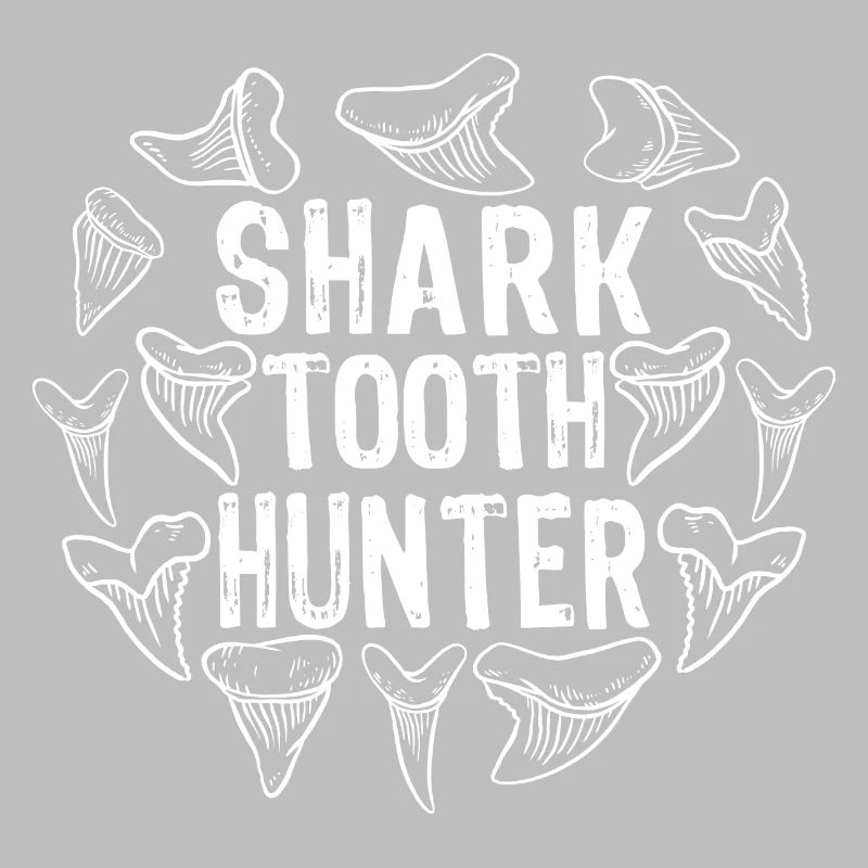 Chasseur de dents de requin Dent de requin Dent de requin Dents de requin