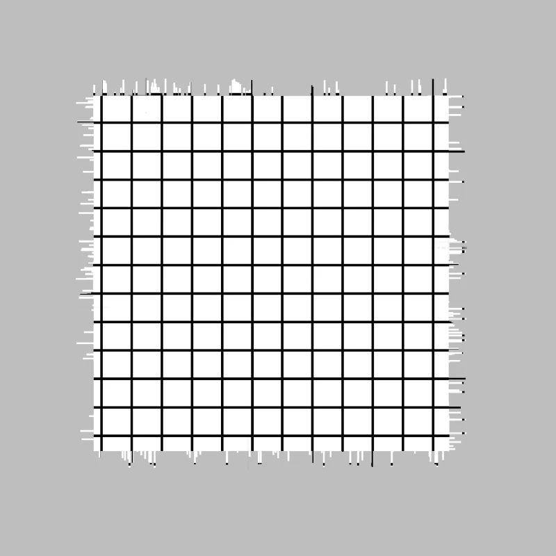 square shape crossed checkered pattern paper
