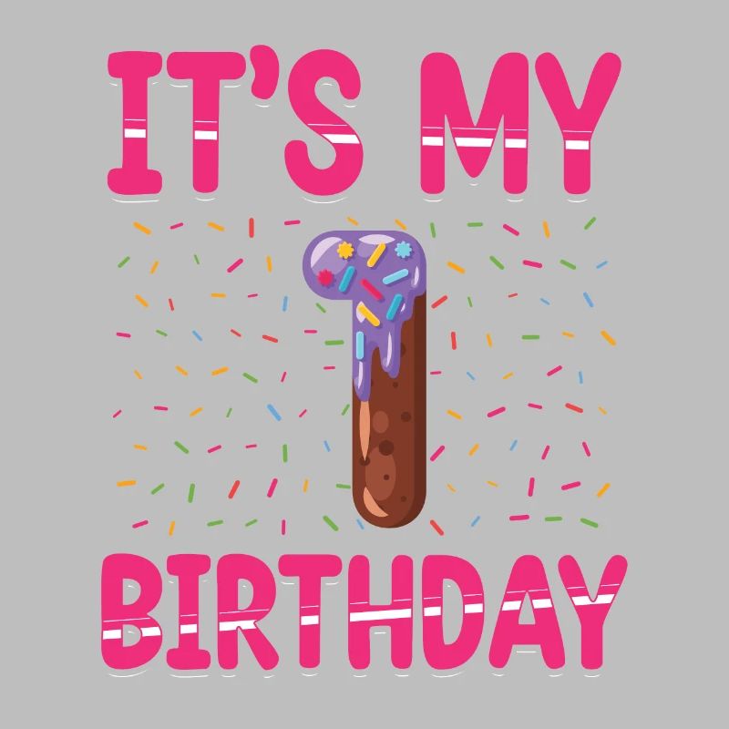 C’est mon 1er anniversaire | | du thème Sprinkles