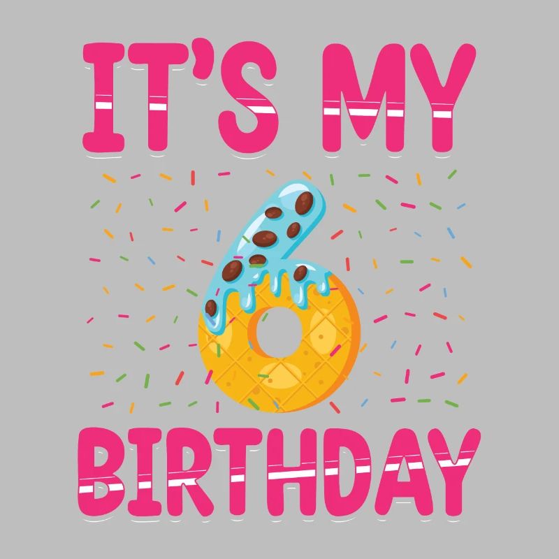C’est mon 6e anniversaire | | du thème Sprinkles