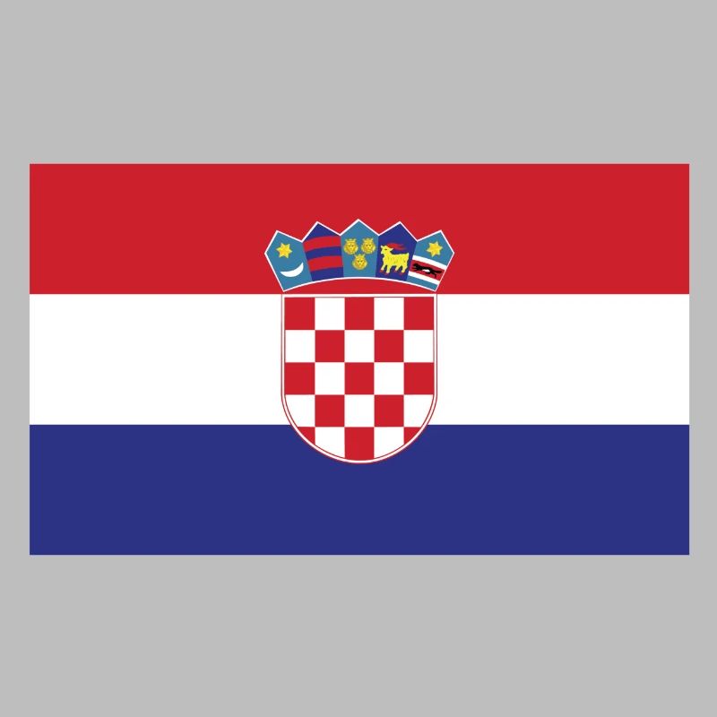 Kroatien Flagge