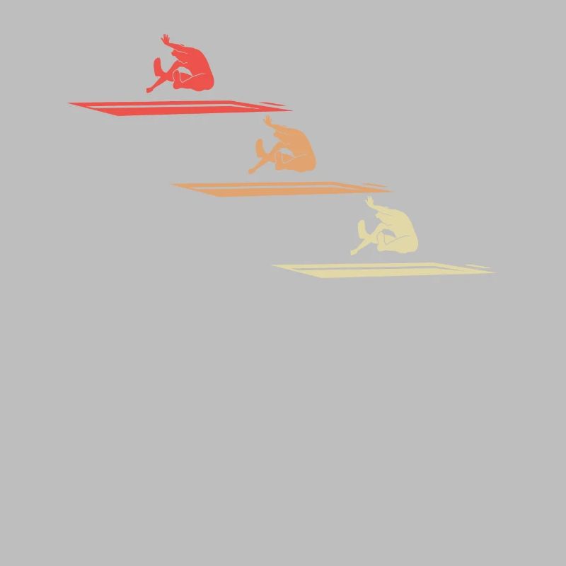 Weitsprung Athletik Dynamik Geschenk