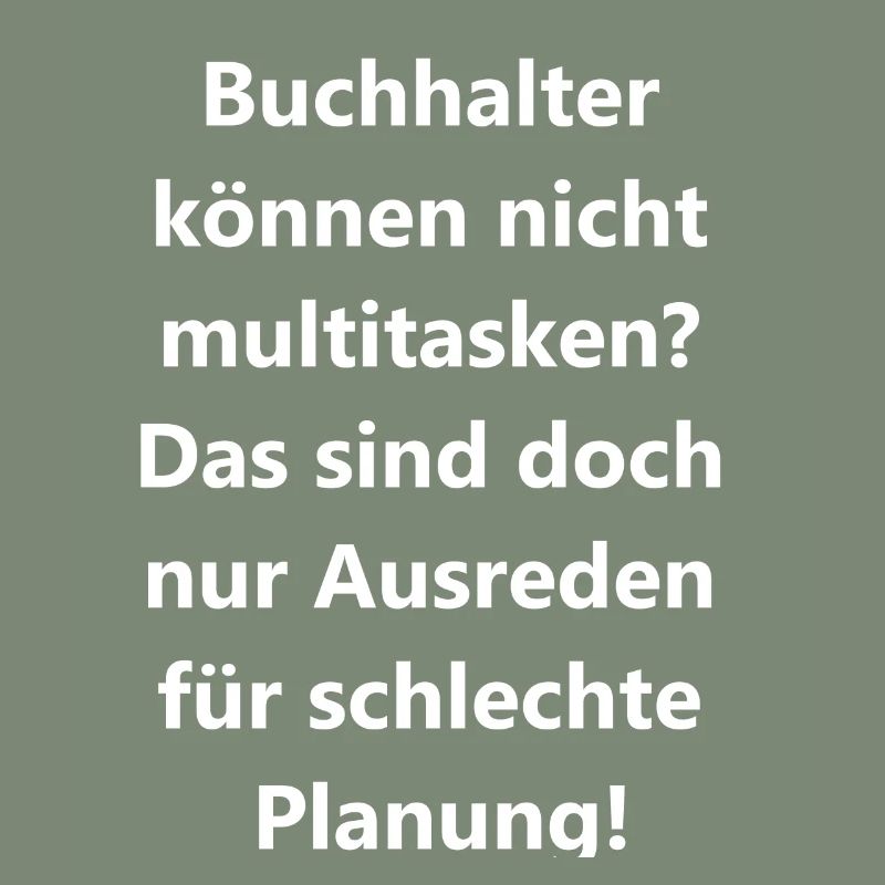 Buchhalter Multitasking Geschenk