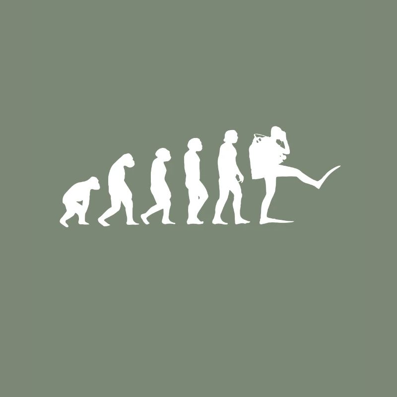 Diving Evolution - Diver Gift