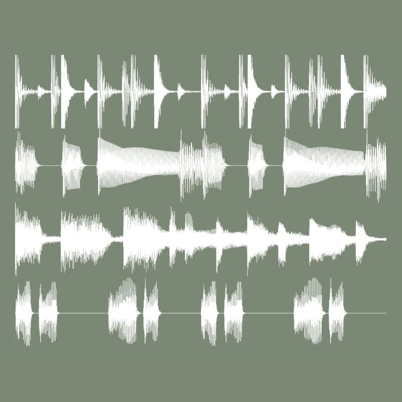 White waveforms