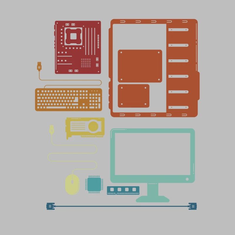 Retro Hardware Admin IT Operations Computer Scientist