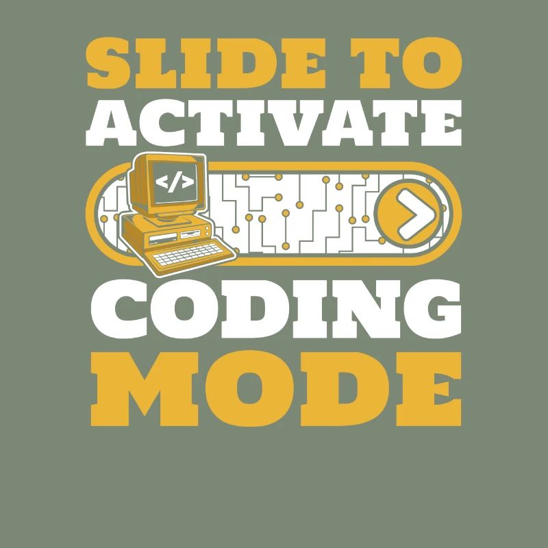 Faire glisser pour activer le codeur du développeur en mode codage
