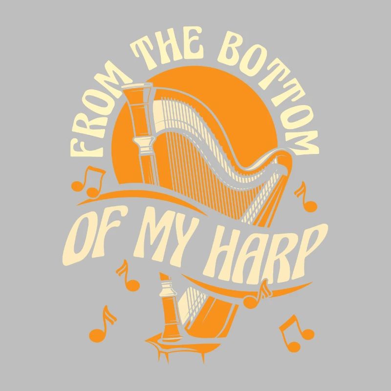 Du bas de ma harpe Harpe Harpe musicale Harpe