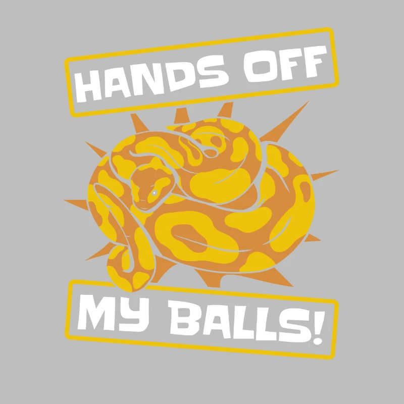 Ne touche pas à mes couilles Python Snake Banana Ball