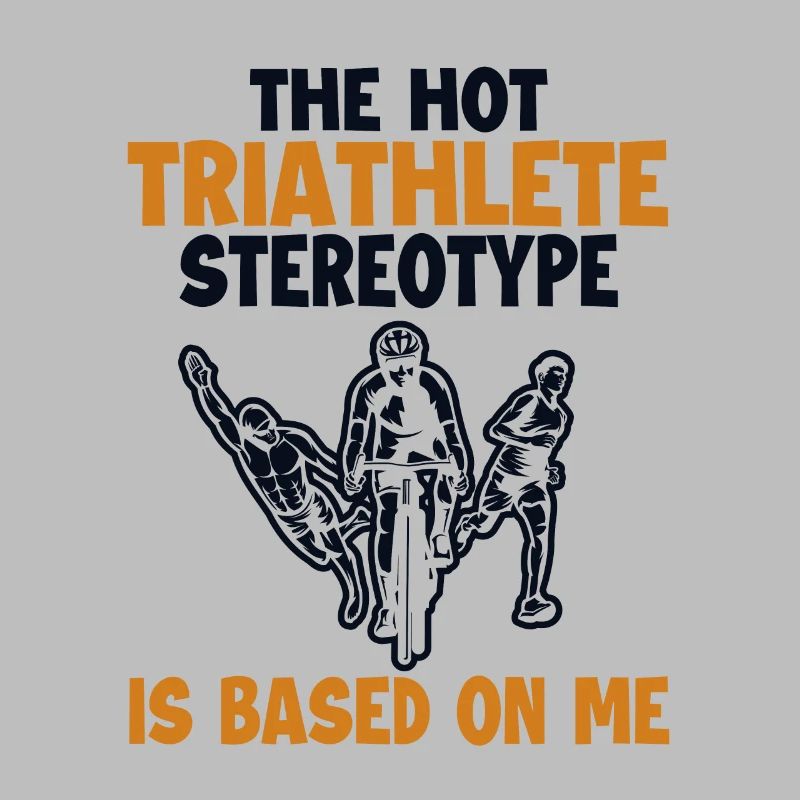 Le stéréotype du triathlète chaud est basé sur moi
