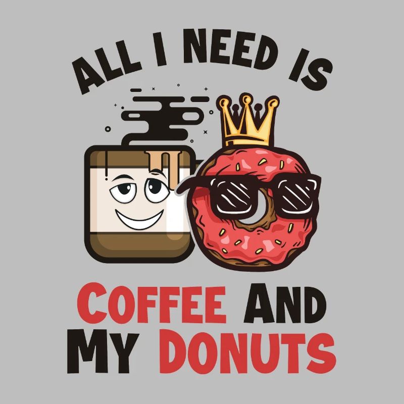 Coffee and my Donuts Doughnut Maker Glazed Lover