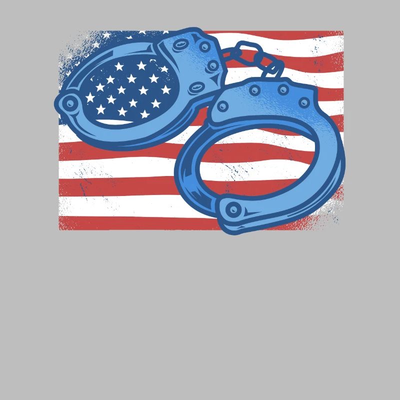 Agent correctionnel des services correctionnels du drapeau américain