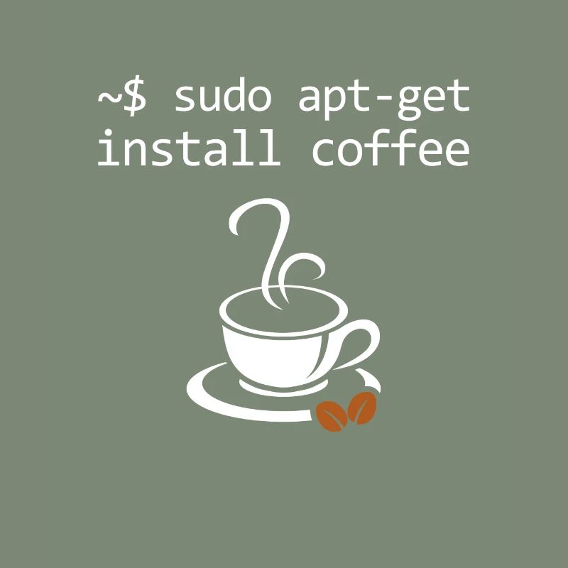 Sudo Install Coffee Sysadmin Admin Administrator