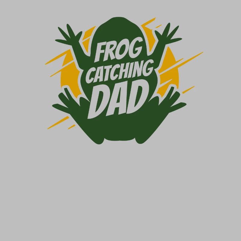 Frog Catching Dad Tadpole Tree Frog Toad