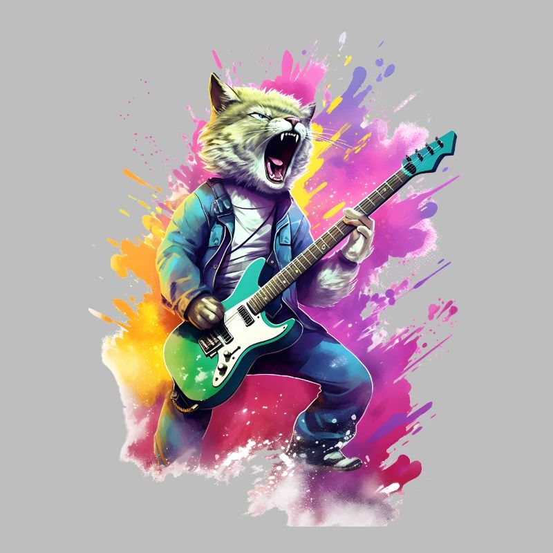 Basse jouant du chat