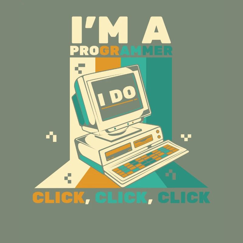 Je suis un programmeur Click Software Engineer Coder