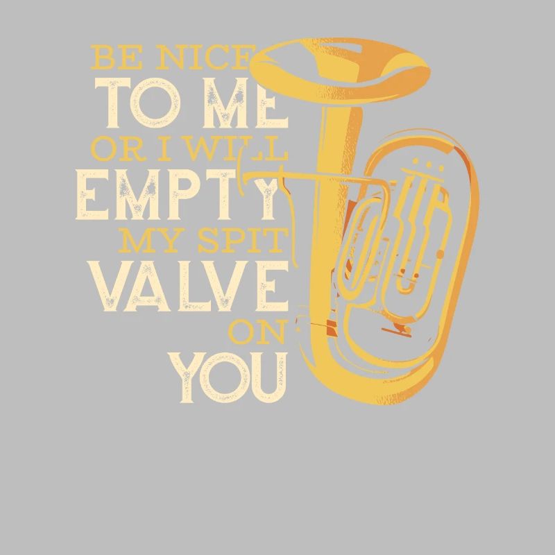 Sei nett oder ich leere mein Spuckventil auf dich Spieler