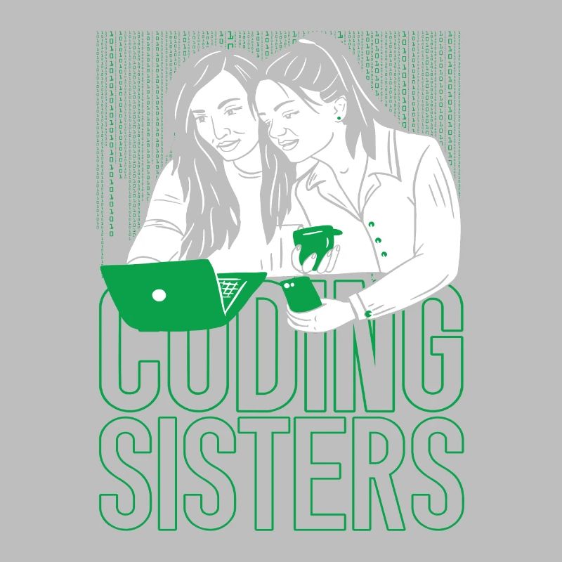 Développeur Coder Programmer Sisters