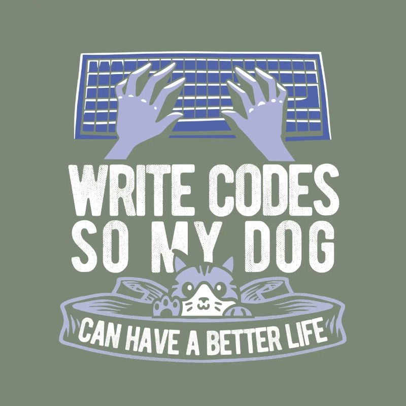 Entwickler Coder Programmierer Katze