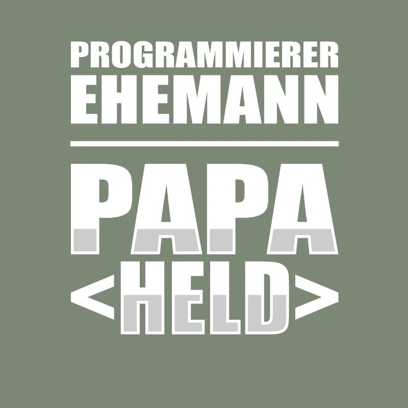 Entwickler Coder Programmierer Vater