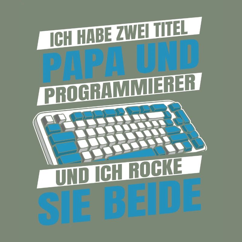 Entwickler Coder Programmierer Vater