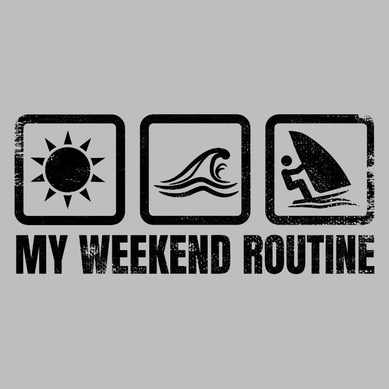 Windsurfer Weekend Routine