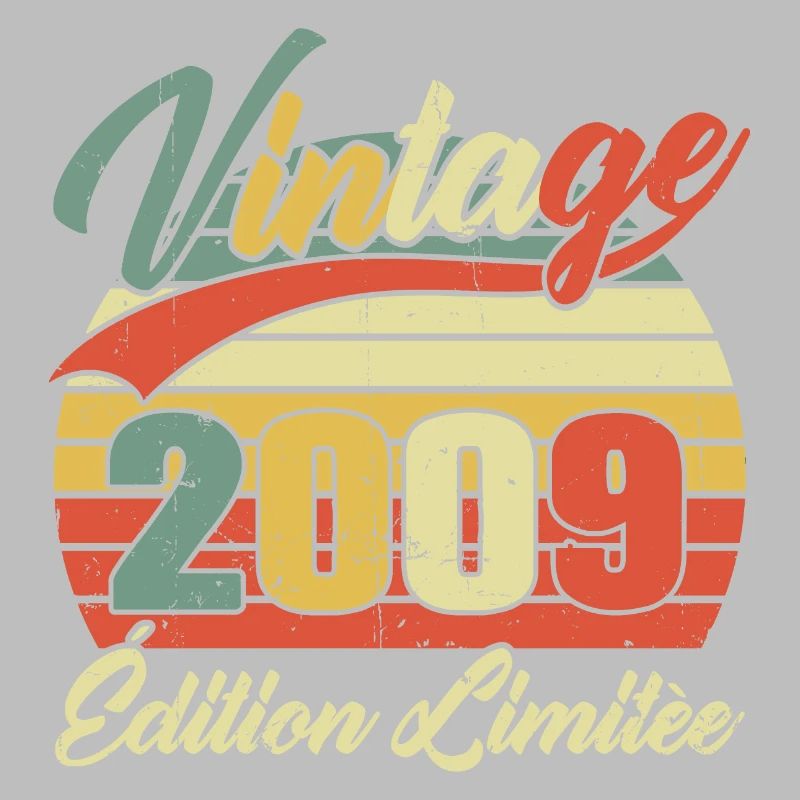 Cadeau D'anniversaire Vintage 2009 Édition Limitée