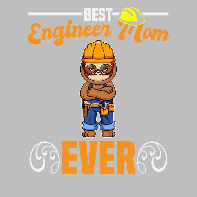 Best Engineer Mom Ever Construction Worker Mommy