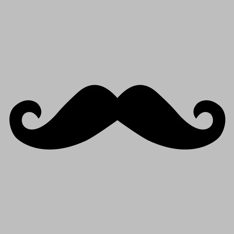 Handlebar mustache
