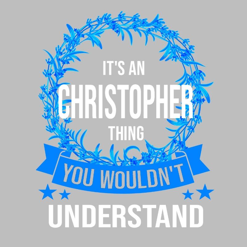 Vorname Christopher Name Christopher Geschenk