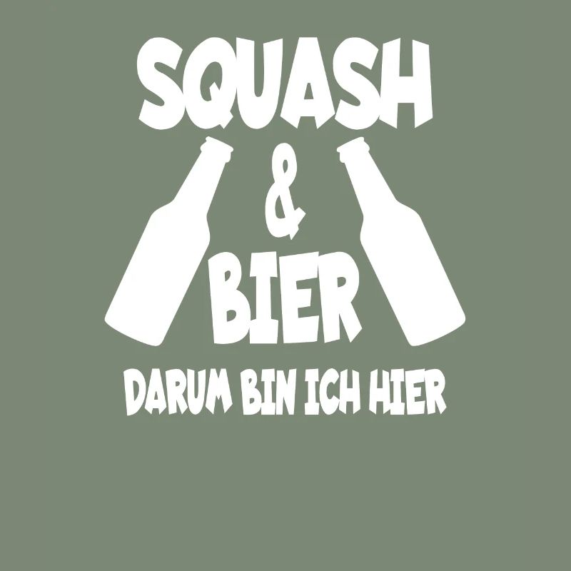 Squash & Beer Squash Trainer Squash Player Gift