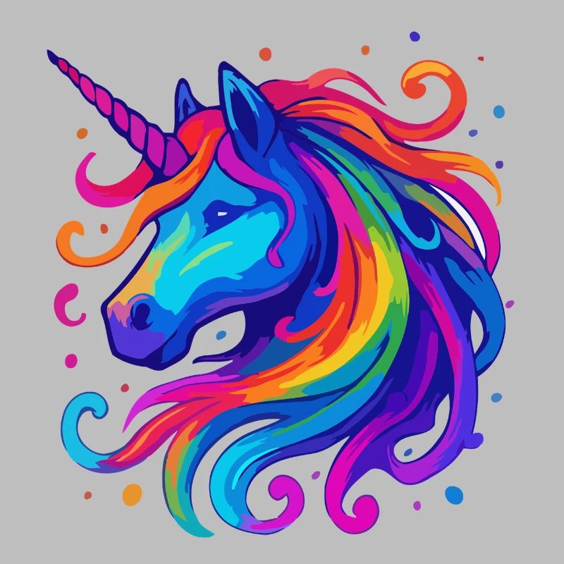 Regenbogen Einhorn