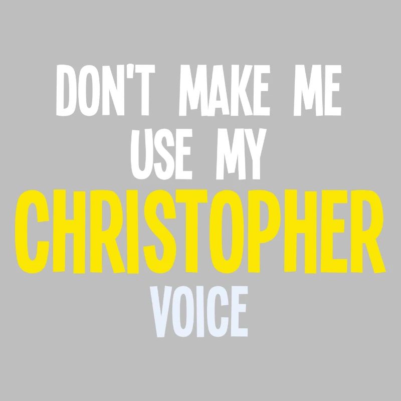 Vorname Christopher Name Christopher Geschenk