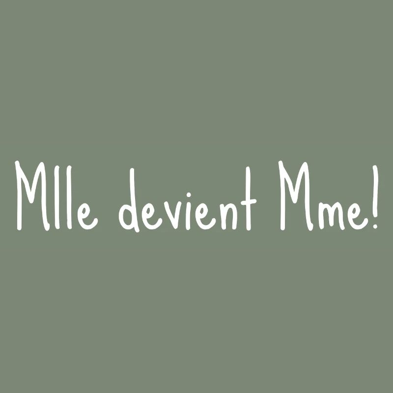 Mlle devient mme