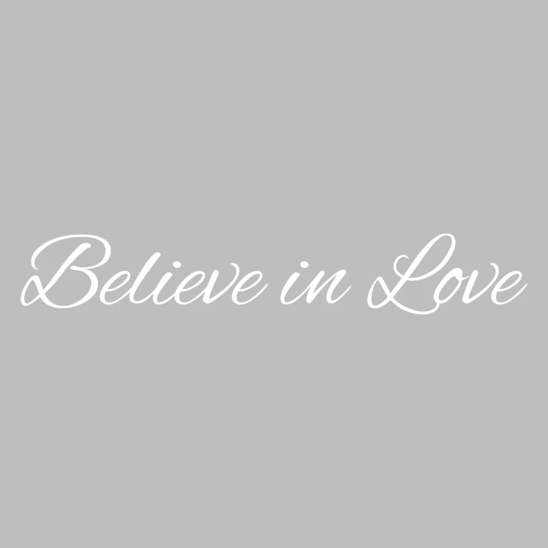 Glaube an die Liebe