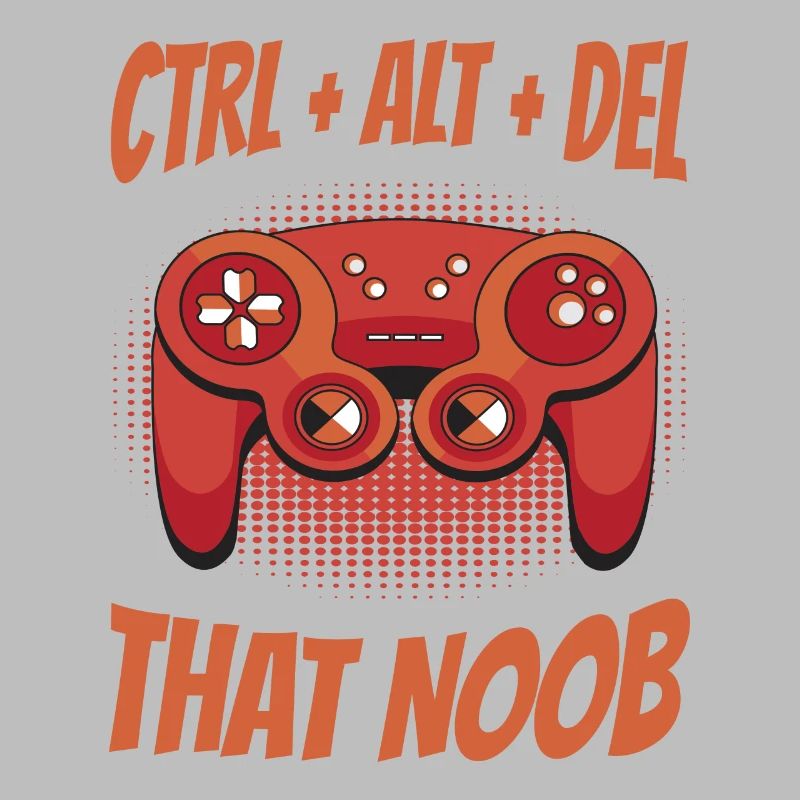 CTRL Alt Del That Videogioco Noob Gamer