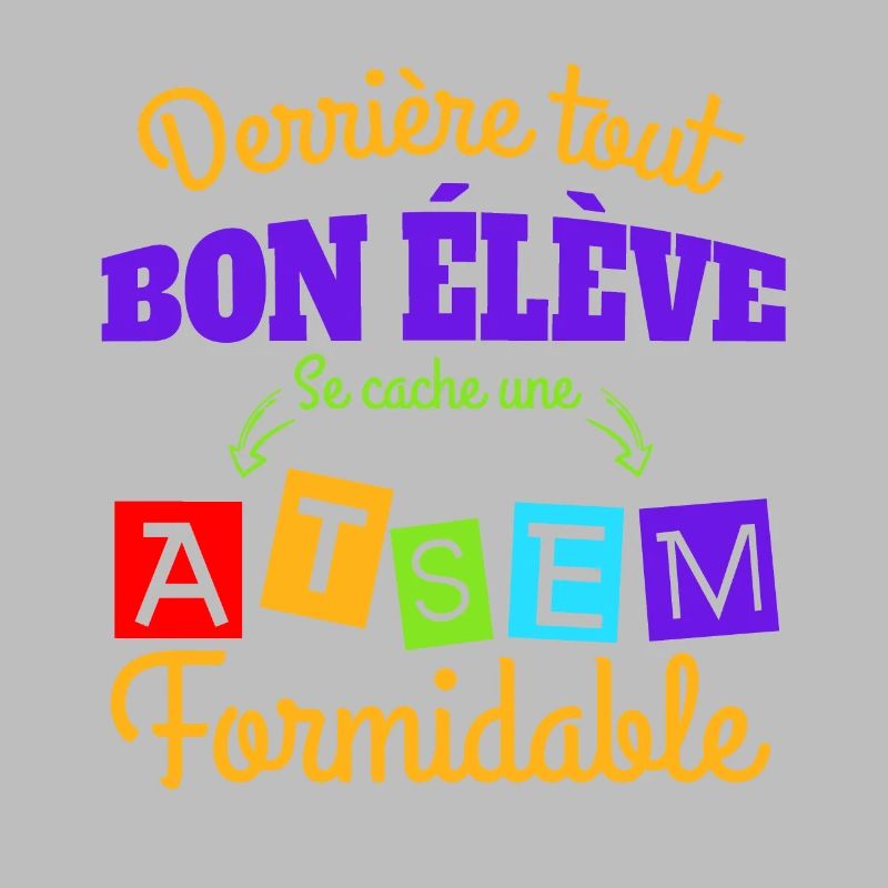 une atsem formidable - idée cadeau atsem