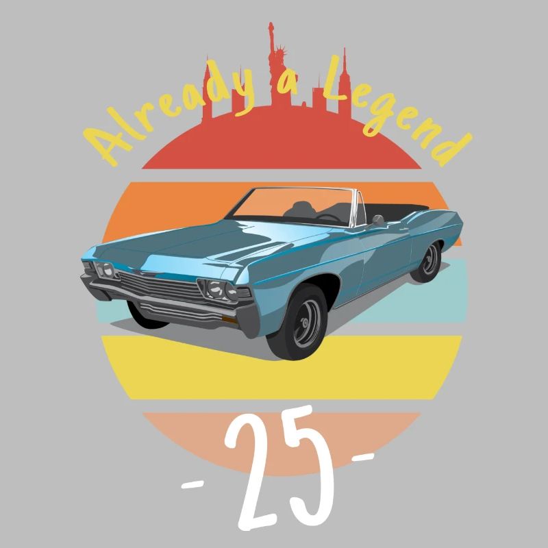 Auto Oldtimer Already Legend - 25. Geburtstag
