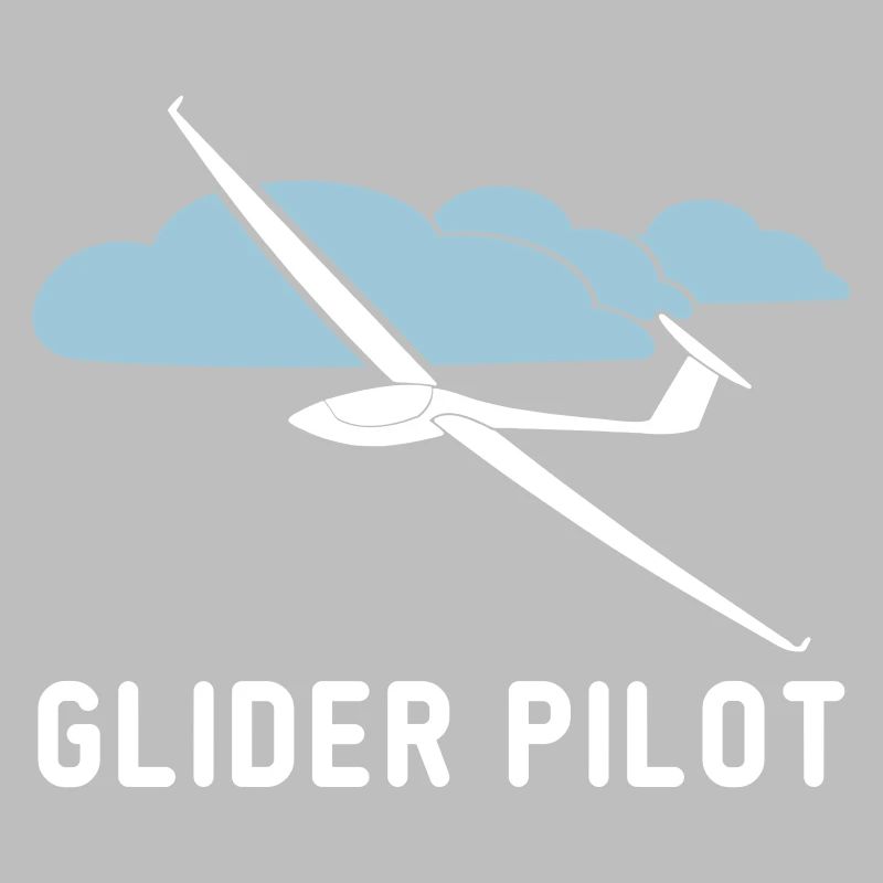 Glider saying glide pilot gift