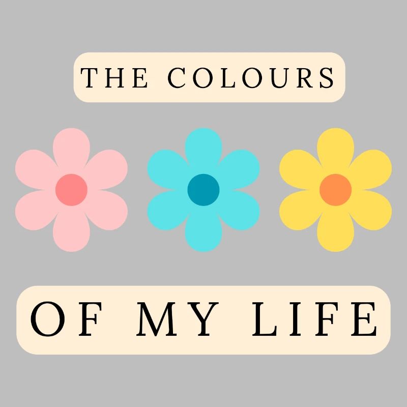 Les couleurs de ma vie sont une source d’inspiration