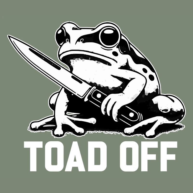 Vintage Frog Toad Meme Grumpy Frog Don't Toad Me