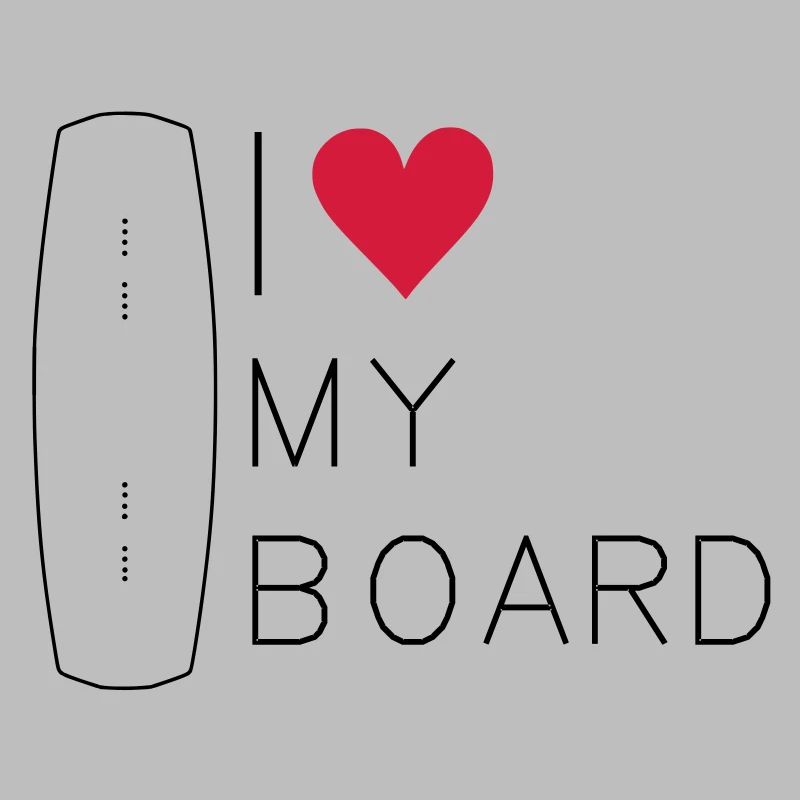 J'aime mon wakeboard, wakeboarder, wakeboard,