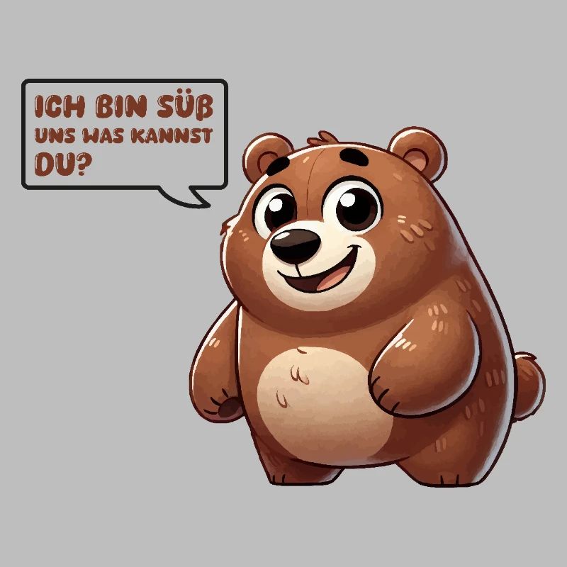 bär comic süß