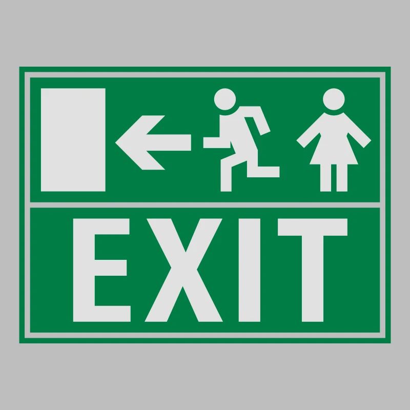 EXIT (FIRE EXIT)