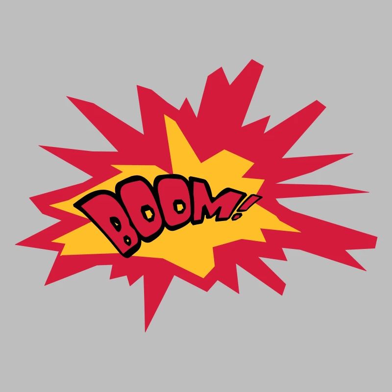 boom text fire flame hot tnt dynamite explode